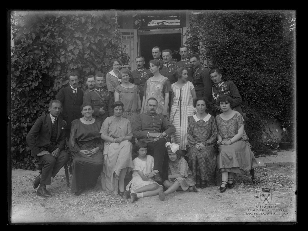 SpSpotkanie w Goszycach  4 sierpnia 1924 r., MUJ 7870/F, fot. Józef Kuczyński, negatyw szklany, 18x24 cm